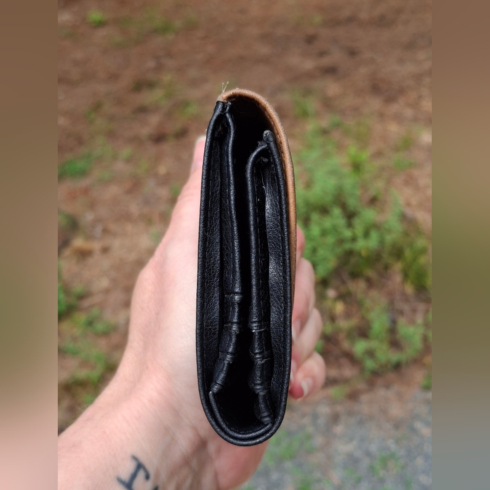 Black Leather Tote Bag - Picture 12 of 16